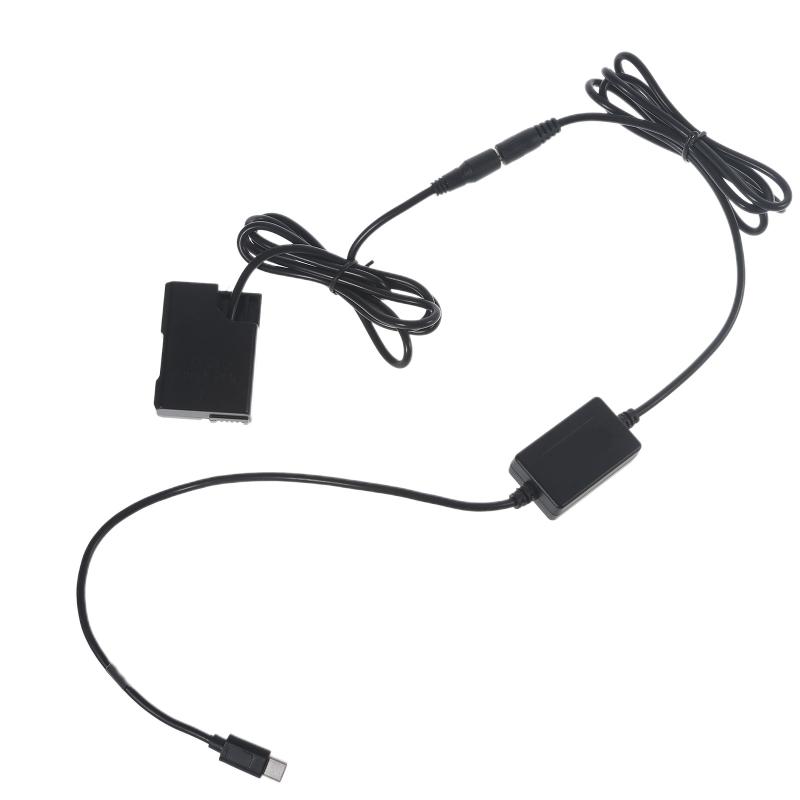 

Portable Type-C to EN EL14 Dummy Battery Power Adapter for D3100 D3200 D3300 D3400 D3500 D5100 D5200 D5300 1