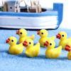 100 Pcs Mini Ducks Realistic Shape Tiny Multicolor Ducks Ornament Small Fairy Miniature Garden Landscape Aquarium Dollhouse