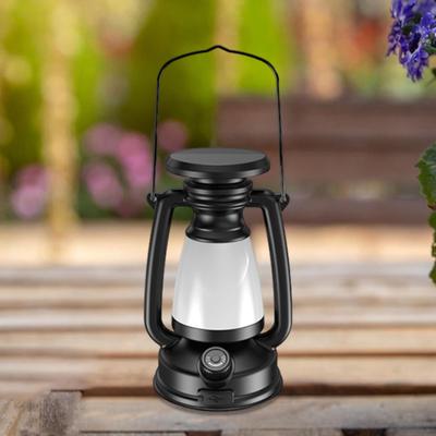 LED Vintage Design Lantern Camping Lamp Decorative Sturdy Creative Retro Landscape Decor for