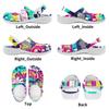 Colorful Printed EVA Clogs Women Men Slip On Breathable Garden Shoes Lightweight Beach Pool Bathroom Home Wear Indoor Outdoor Use