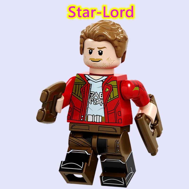 Kompatibel mit Minifiguren Star-Lord Marvel Avengers Endgame Bausteine Spielzeug für Kinder