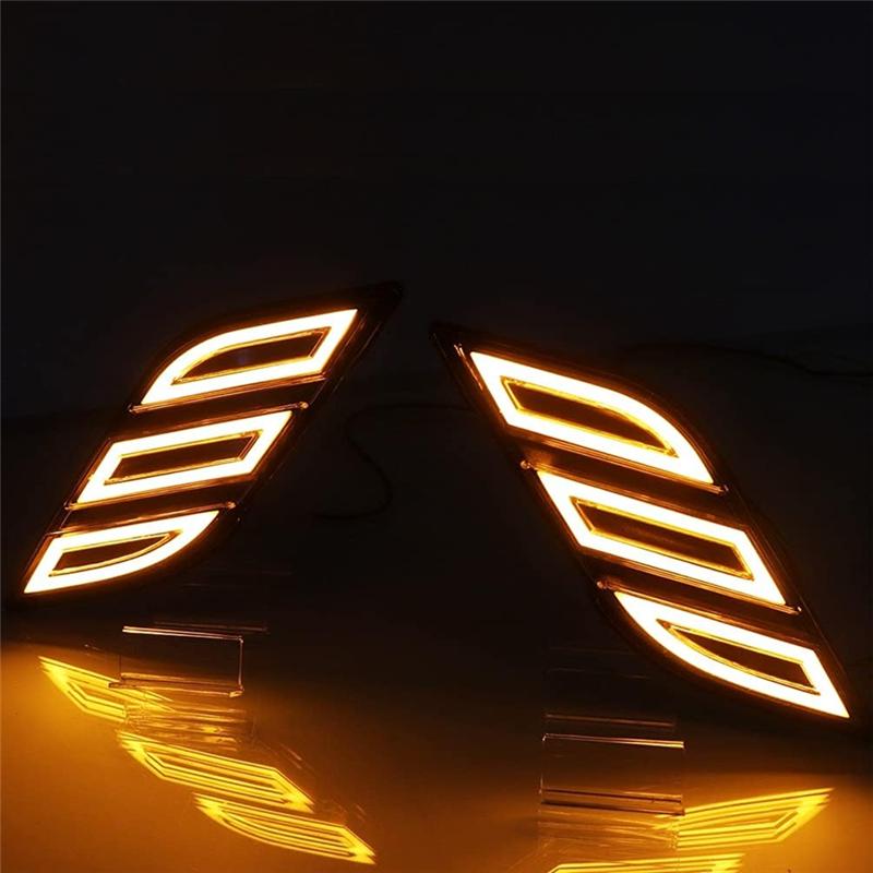Front Side Fender Light LED Daytime Running Light For Ford F150 Raptor 2016- Side Marker Light Turn Signal Light