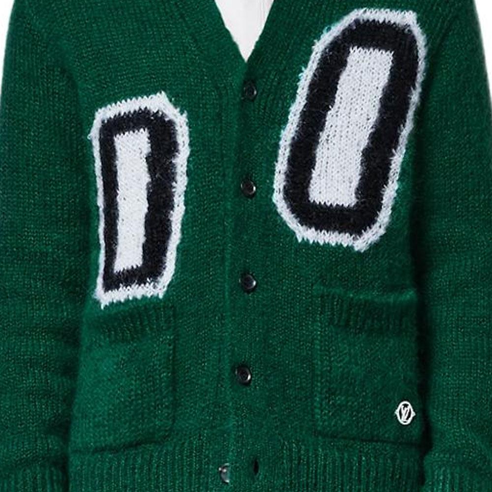LOUIS VUITTON FW22 Sweater Men's Green 1AAGNC