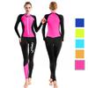 Diving Wetsuit Set Men Women UV Protection Long Sleeve Rash Guard Quick Dry Snorkeling Surfing Swimwear