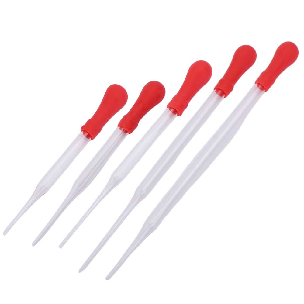 Rubber Head 9cm/10cm/12cm/15cm/20cm Glass Pipette Medicine Dropper Dropper Transfer Glass Dropper