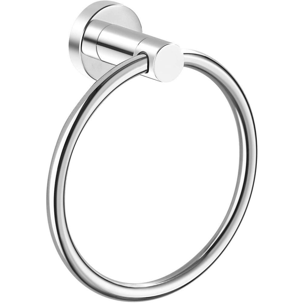 Stainless Steel Wall Mounted Shelf Bathing Rack Towel Ring Towel Holder Bathroom Accessories Hanger