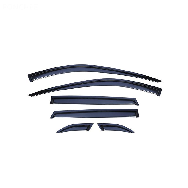 For Leapmotor B10 2025 2026 Rain and Sunshine Shield Car Window Trim Shield Automobile Modification Supplies Rainproof