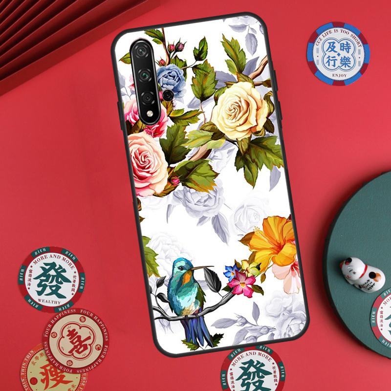 Hummingbird For Huawei Nova 5T 10 9 SE 7i 8i 11i 12i Y73 Y90 Y70 Y72 Y61 Y91 P60 Pro P30 P40 Lite Case