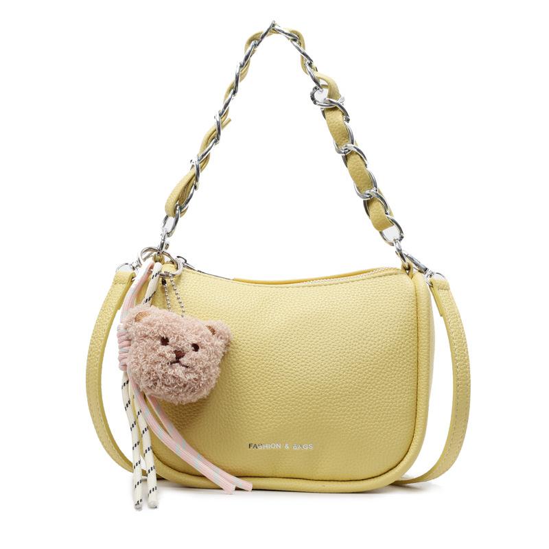 Premium Texture Soft Leather Underarm Bag Women'S Niche Design Single Bag Versatile Foreign Style Messenger Bag