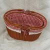 Hand-Woven Rattan Picnic & Storage Basket