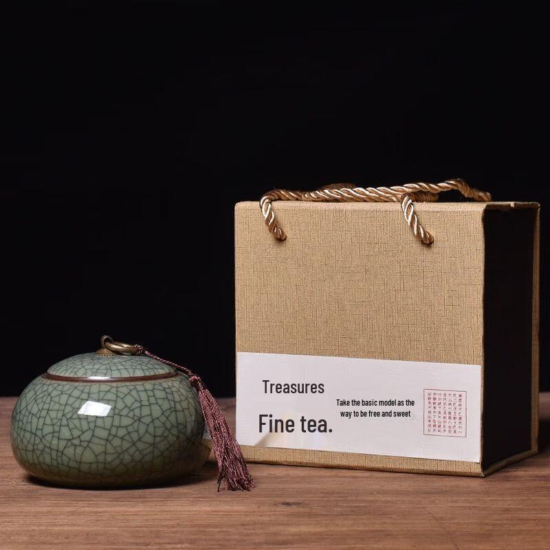 

Керамическая чайница Лонгцюань с глазурью селадон