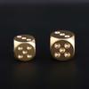Bar Supplies Decorative Items Pure Copper Copper Dice Brass Dice Solid Dice Metal Solid Dice