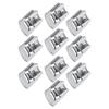 10Pcs Gathering Foot Double Pin Stainless Steel Household Sewing Machines Accessories