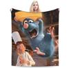 Süße Ratatouille Plüschdecken Mädchen Jungen Flanell Bettwäsche Überwürfe für Sofa Sessel Super Warm Benutzerdefinierte Qualität Tagesdecke