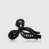Soft Silicone Bow Hair Clip for Woman Simplicity Elegant Shark Clip Girl Ponytail Clip Hair Clamp