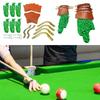 6 Stück Netz-Taschen Billard Netz-Tasche Falltasche Zubehör Snooker Schwerlast Hohlmuster Zubehör Netztaschen Billardnetze