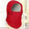 Outdoor Cycling Fleece Balaclava: Windproof, Ear-Protecting, Warm, Snow-Resistant Hat