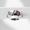 Modern Swiveling Recessed LED Downlight Aluminum Construction Anti-Glare Adjustable Angle Residential Commercial Ceiling Light