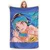Anime Urusei Yatsura Moon Blanket Quality Super Soft Throw Blanket Winter Girls Boys Home Decor Pattern Bedspread