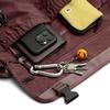 [Bellroy] Cinch Messenger 12L Capacity Lightweight Shoulder Bag Messenger Bag Water-Resistant Fabric Easy Storage - Burgundy