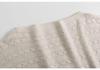 Autumn Winter Women's Plus Size One-Shoulder Cable Knit Batwing Sweater Pullover