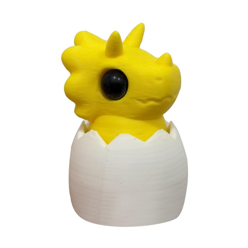 Dinosaur Clicker, 3D-Printed Stress Relief Toy, Gift For Kids, Attention Focus Aid