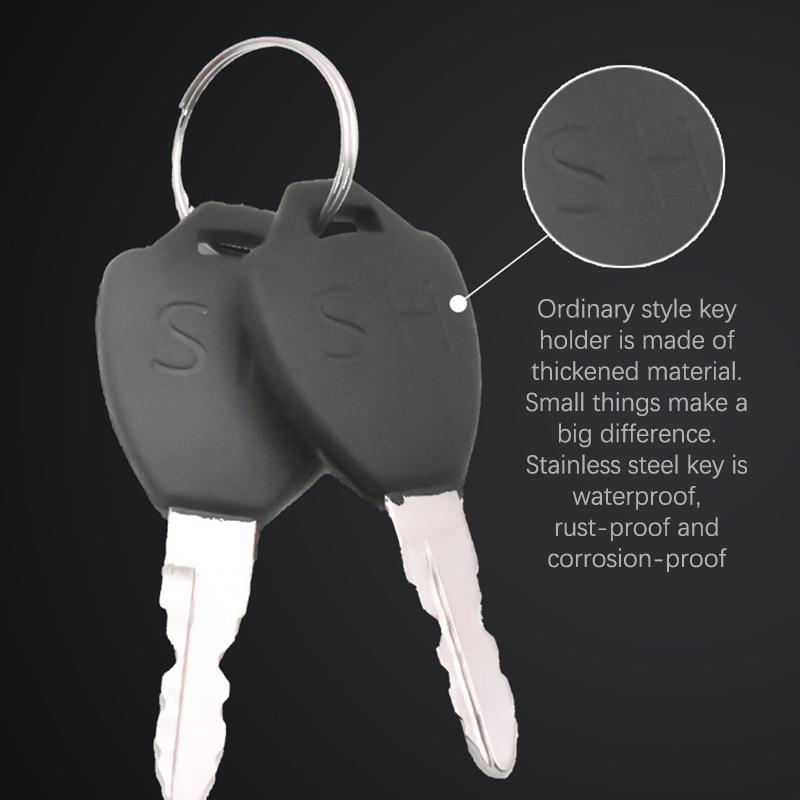 Electric Bicycle Ignition Switch Key Power Lock For Electric Scooter Portable Key Power Lock E-Bike Components Parts