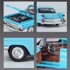 1/32 Eldorado Biarritz Série 62 Voiture de Sport en Alliage Modèle Moulé sous Pression Métal Véhicules Classiques Rétro Modèle de Voiture Son Lumière Jouet pour Enfants Cadeau