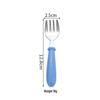 Baby Food Training Portable Spoon & Fork Set - 304 Stainless Steel