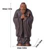 Ceramic Historical Figure Confucius Statue Chinese philosopher Home, Living Room, Office, Study Room Decorative statues