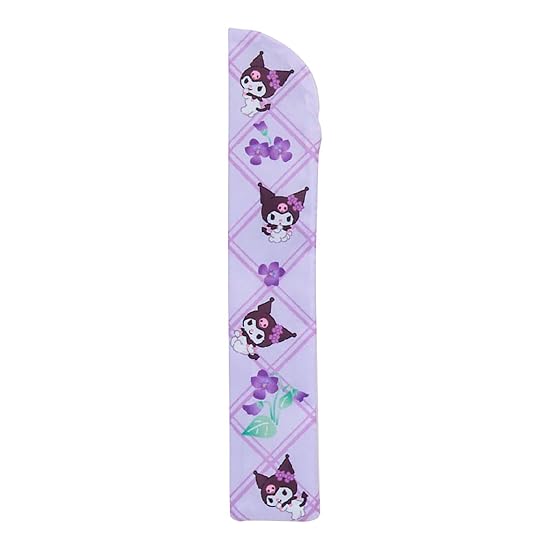 SANRIO Kuromi Folding Fan with Case 835986