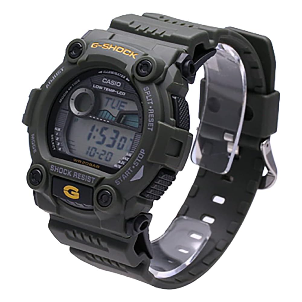 Casio G-Shock G7900-3 Digital Tide Graph Watch Men s Waterproof Outdoor Sports Green