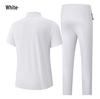 2026 Men's Casual Cotton Polo and Pants Set – Breathable, Comfortable, Customizable