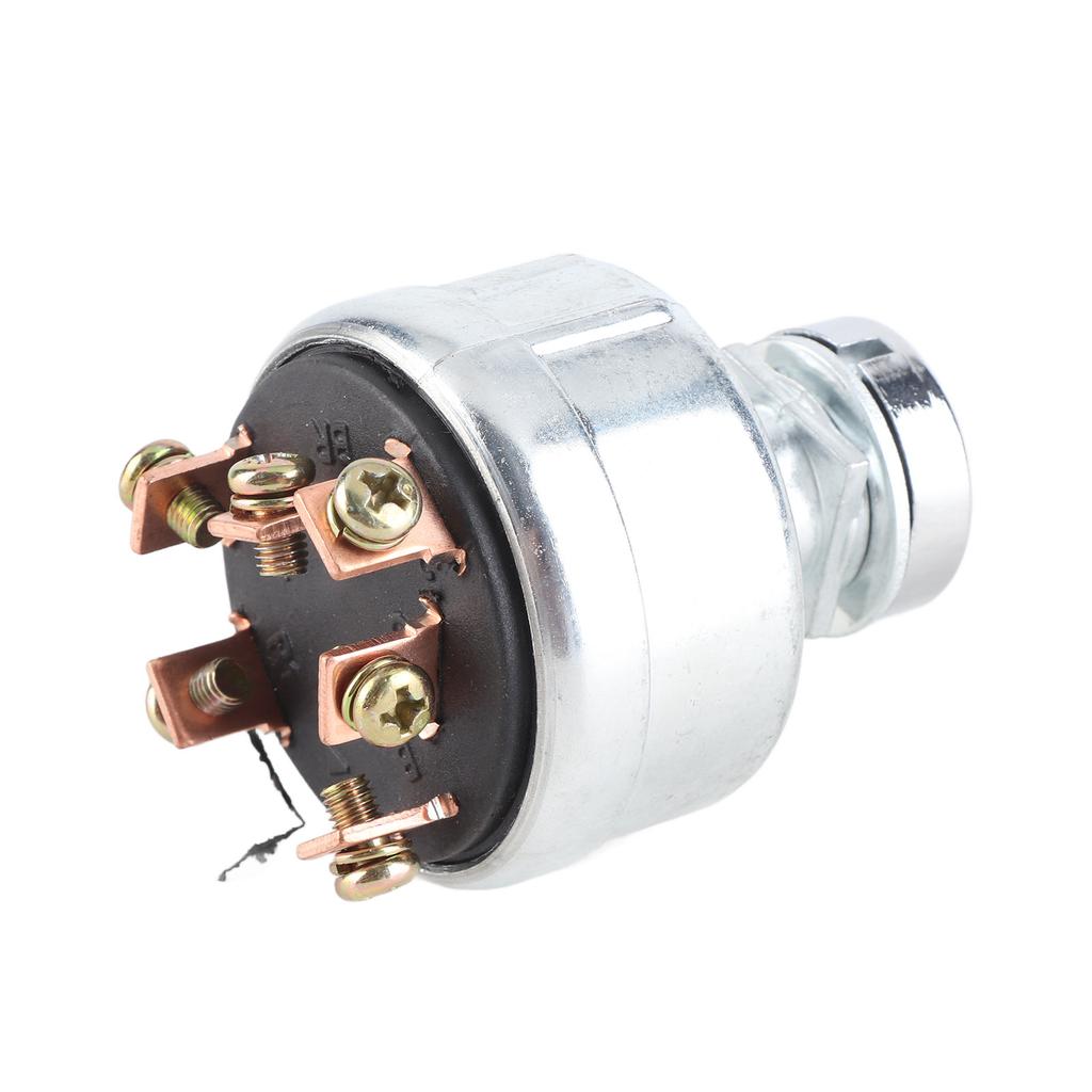 For Kobelco SK200‑3 SK200‑5 SK120‑5 Ignition Starter Switch with 6 Terminal Wire Digger 2 Keys