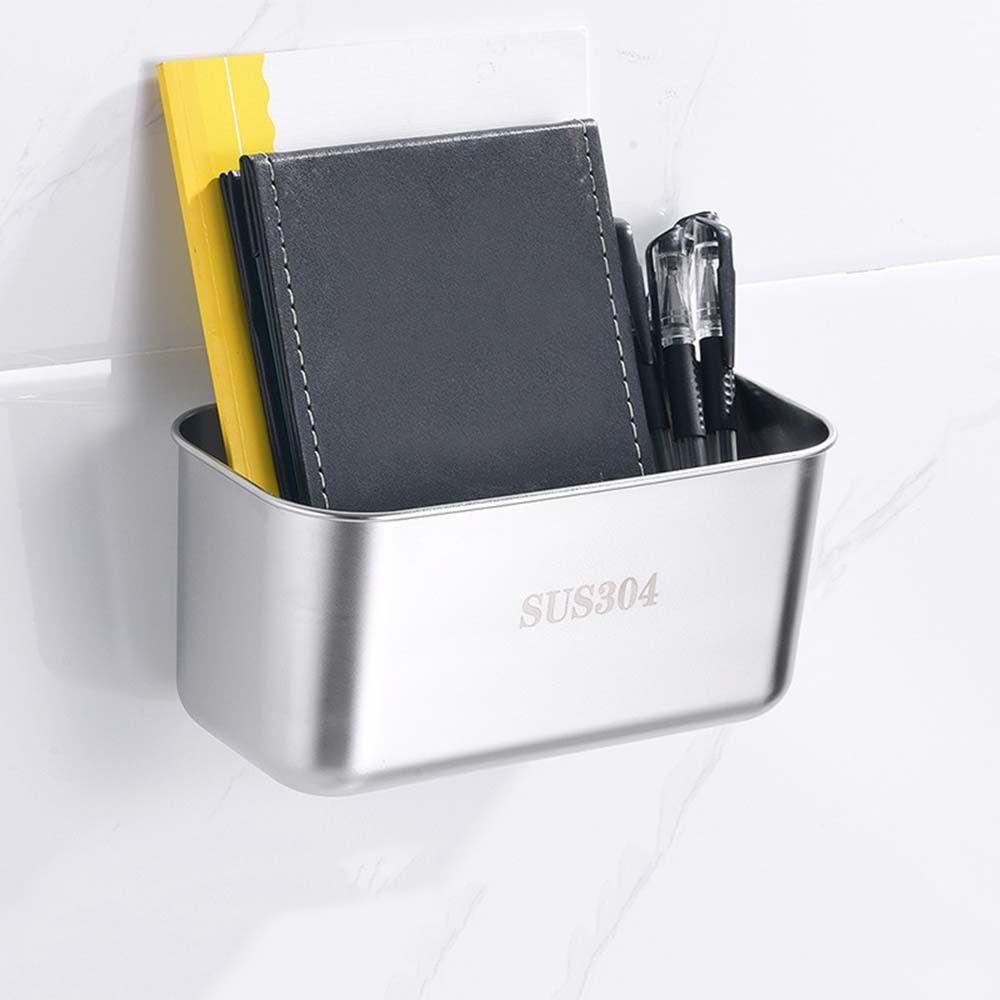 Rust-Resistant Sink Drain Basket Stainless Steel Triangular Drain Shelf  for Home