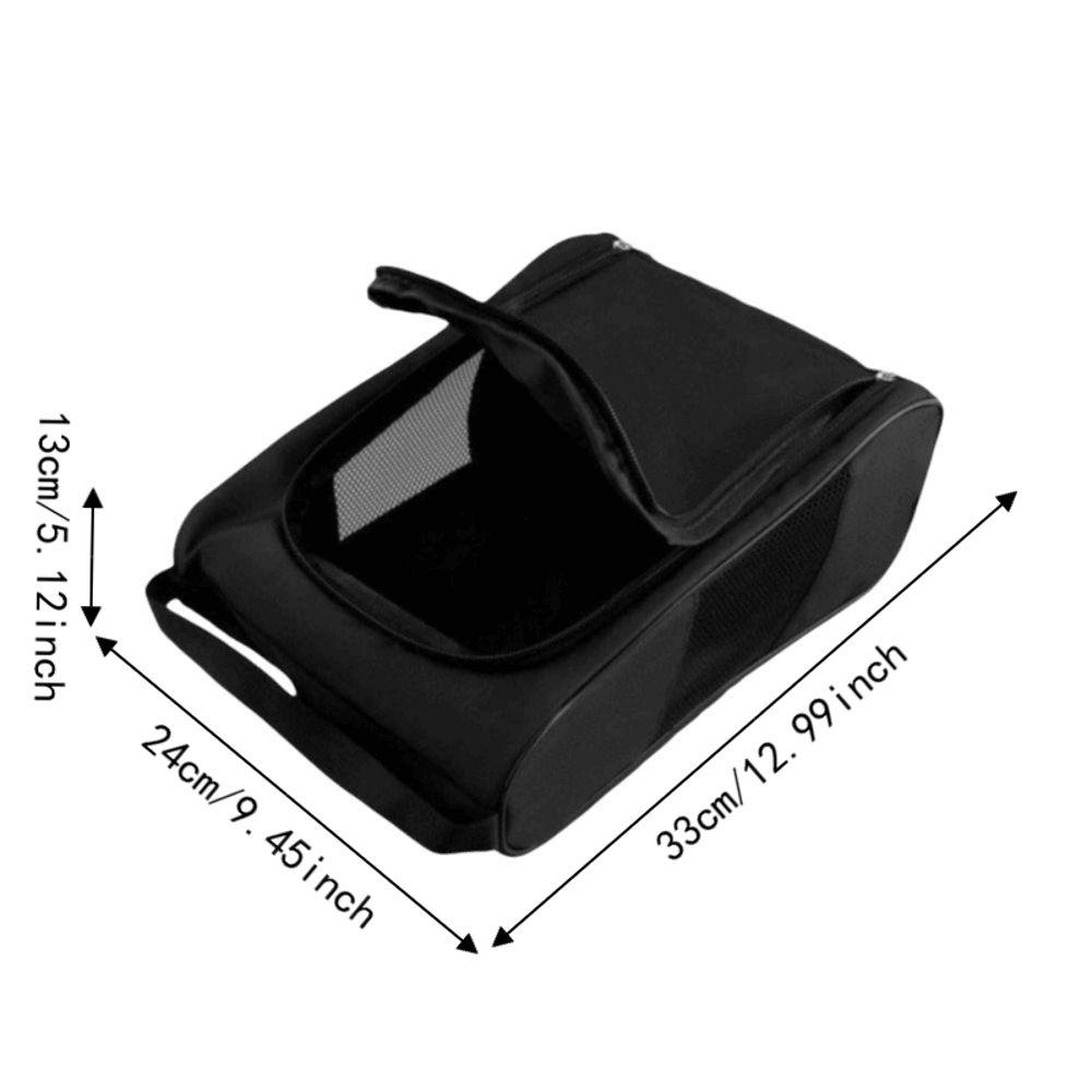 Easy To Clean Golf Shoe Storage Bag Ample Space Portable Shoe Bag Shoe Carry Bag For Sports