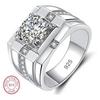 Anillo Caliente de Plata de Ley 925 Circonita 5A Lujo Alta Calidad Para Hombres Mujeres Boda Accesorios de Joyería Fina Regalo de Fiesta Modas