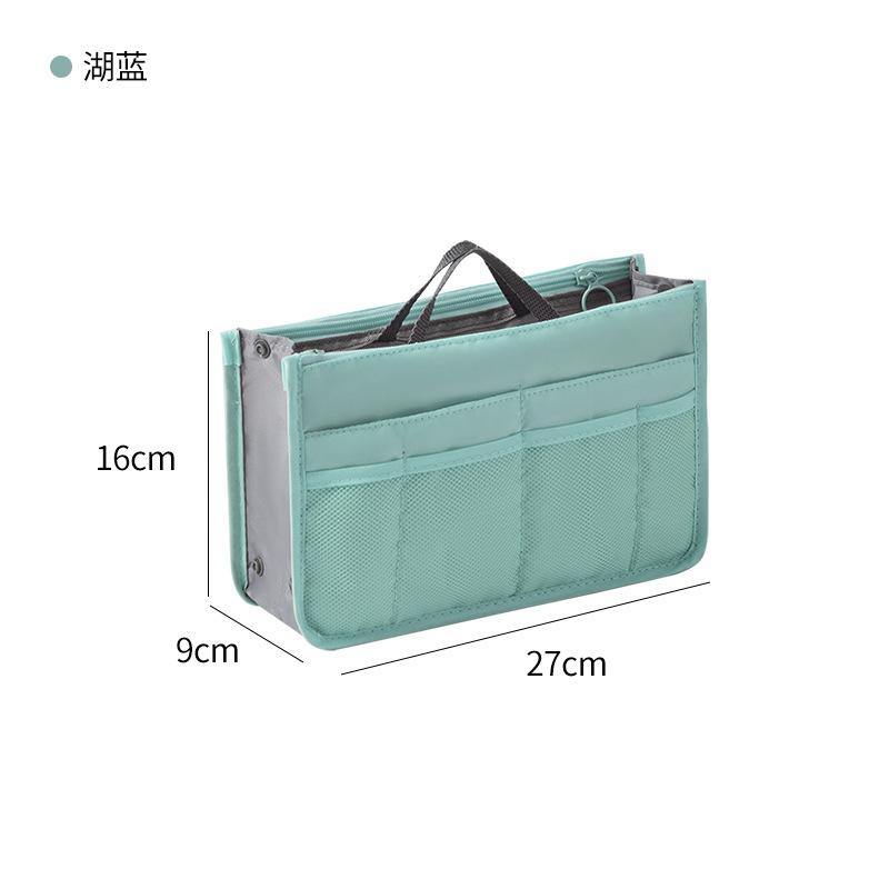 Twill Waterproof Thickened Multifunctional Storage Bag Travel Digital Cosmetic Storage Bag Large Capacity Inner Bag Medium Bag