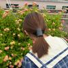 Hair Wrap Hairpins Women's hair clips PU Leather Hair Band Korean Style Hair Cuff Ponytail Holder