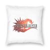 Monster Hunter Wilds Guardian Arkveld Square Pillowcase Pillow Cover Cushion Throw Pillow for Home Sofa Living Room