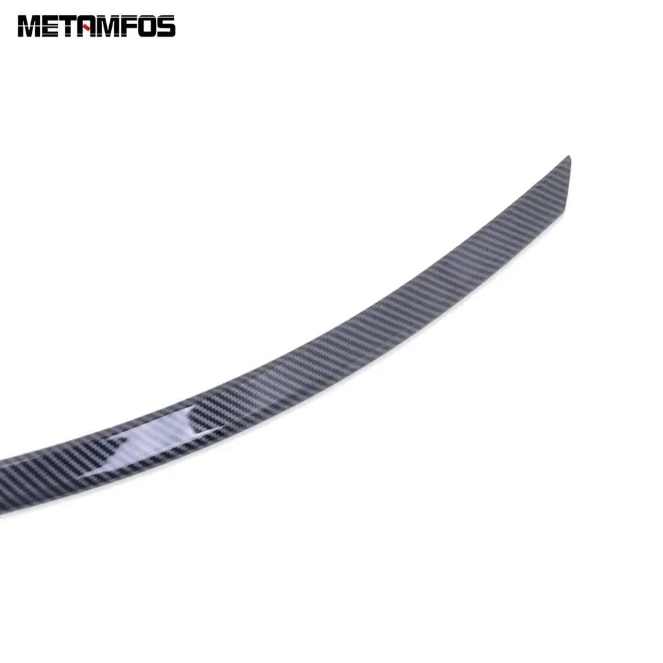 For Kia Carnival KA4   2022 Front Hood Bonnet Headlamp Eyebrow Trim Cover Car Accessories Exterior