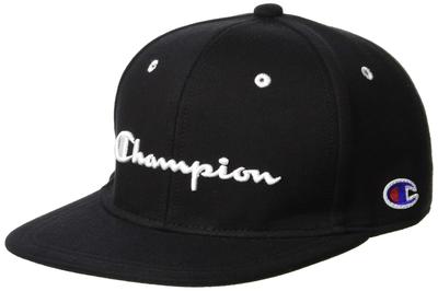 Champion Straight Size Cm Men's Cap, Black, 57.0-59.0 (21.8-22.8 Inches)