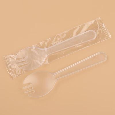 Individually Wrapped Disposable Plastic Spoons