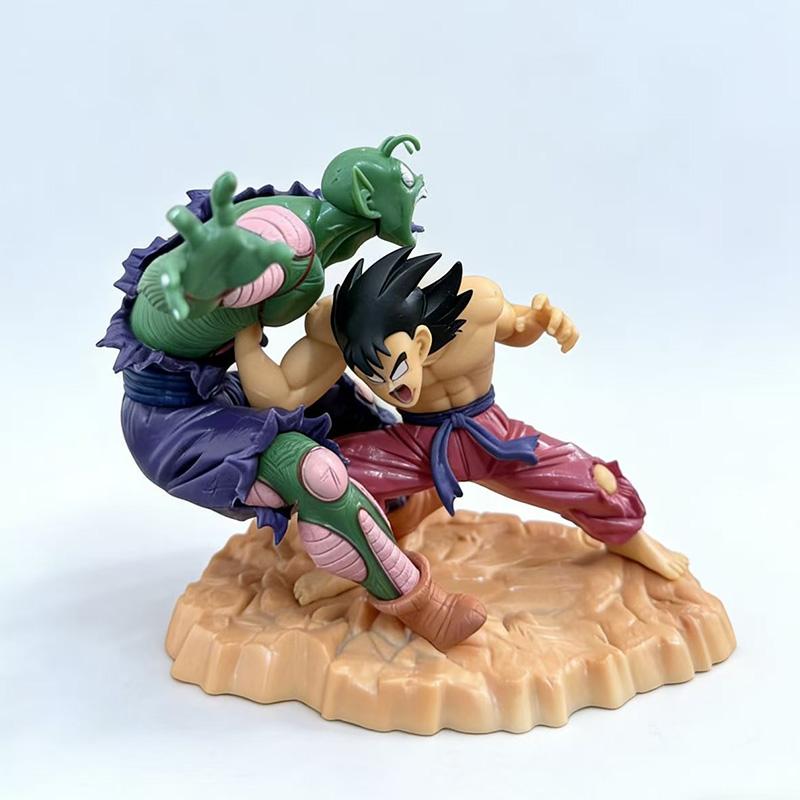 15cm Dragon Ball Son Goku Figure Son Goku Vs Piccolo Pvc Action Figures Collection Model Toys Gifts