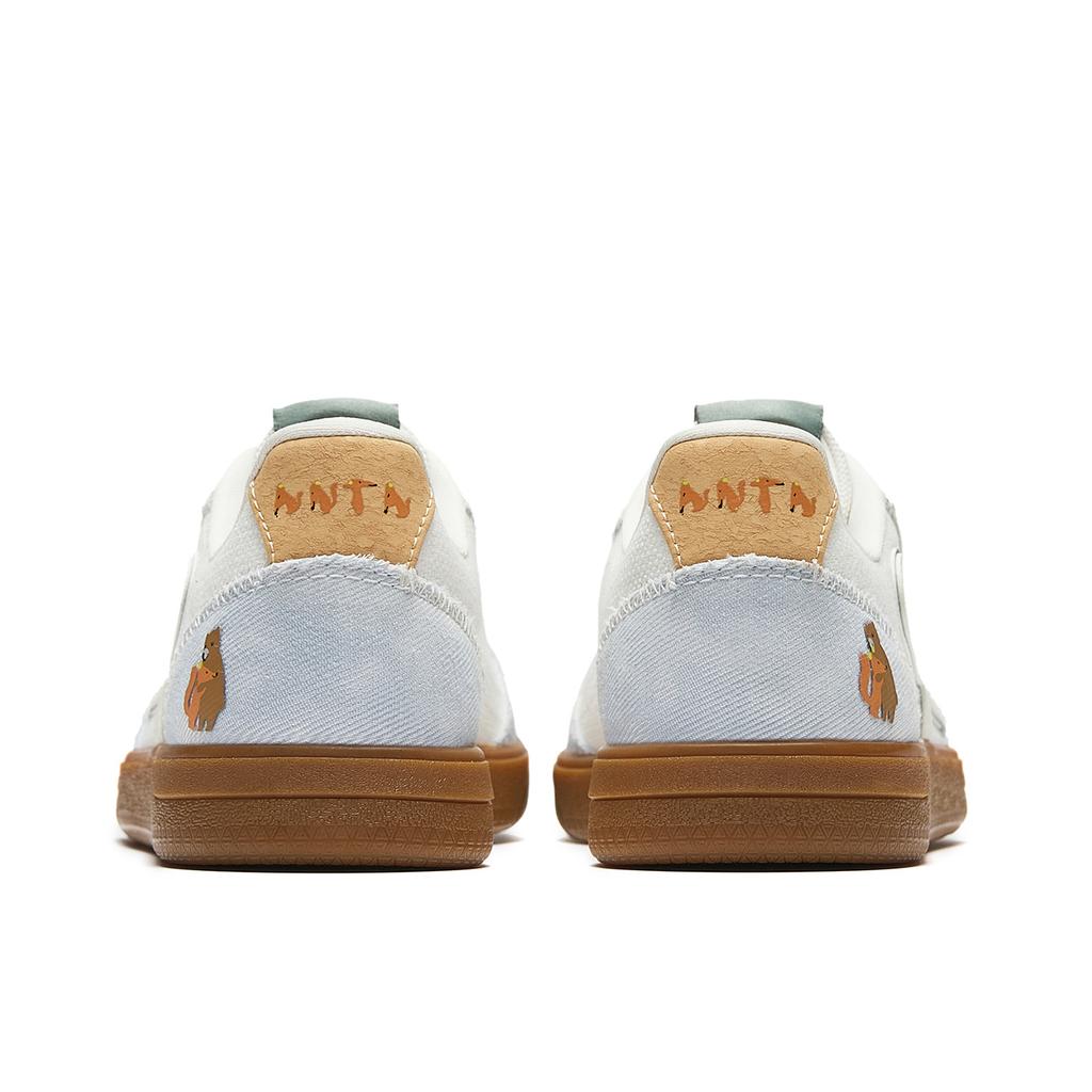 Anta Manchester Dance Low top Skateboard Shoes Women's White Blue 922628019-4