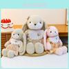 Plush Bunny Toy With Floral Dress For Kids Gift And Collectors