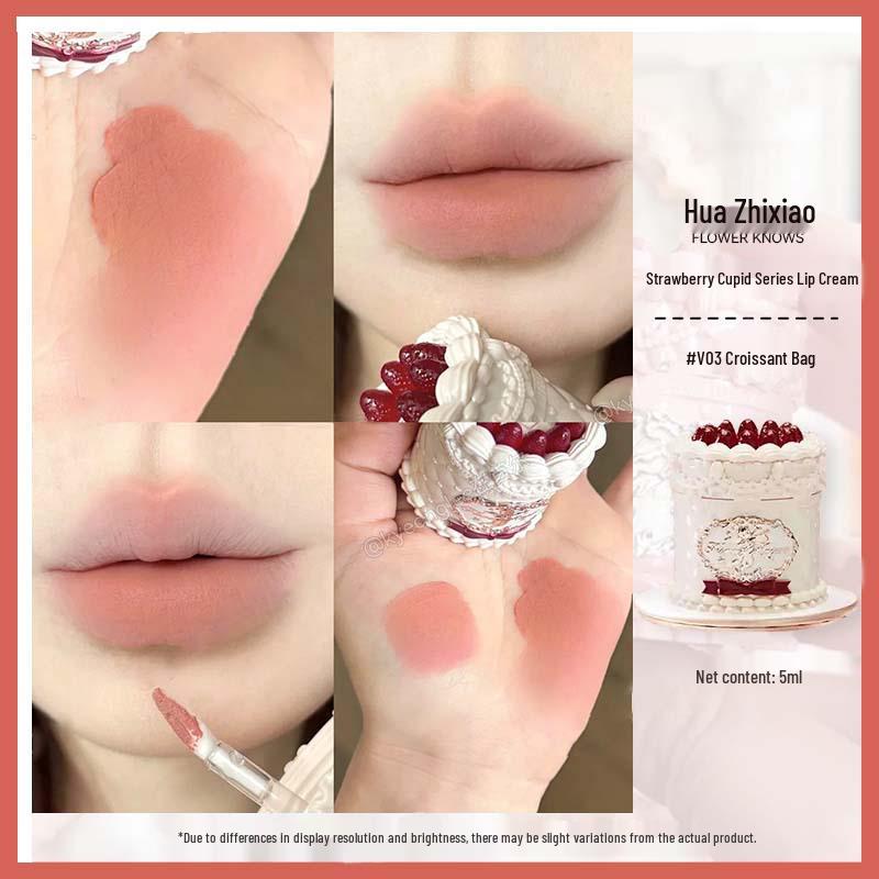 FlowerKnows Strawberry Cupid Mattifying Lip Cream - Autumn/Winter Collection