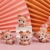 Resin Crafts Cartoon Deer Figurines DIY Mini Deer Statue  Christmas Decoration