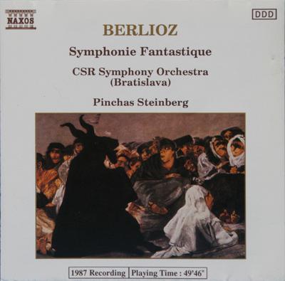 CD HECTOR BERLIOZ, SLOVAK RADIO SYMPHO - Symphonie Fantastique 8550093 Naxos 1988 Germany Classical Used