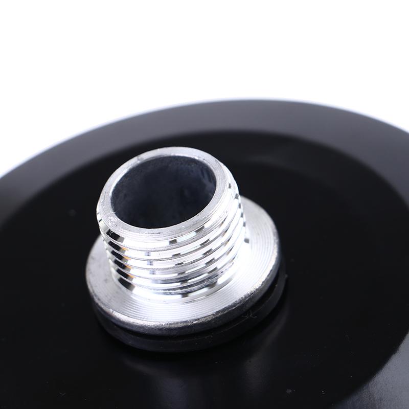 Black Iron Air Filter Silencer Air Compressor 20Mm Male Thread Canister Filte